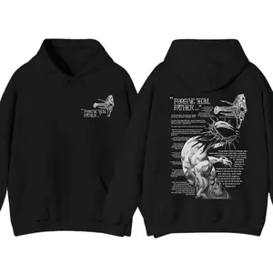 Forgive Them Father Unisex Hoodie, Father Bible Verses Print 2 Sides Hoodie, Forgiveness and Faith