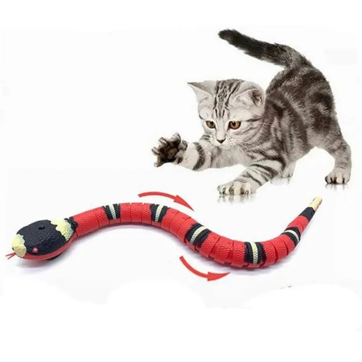 Cat Toys Electric Smart Sensing Snake