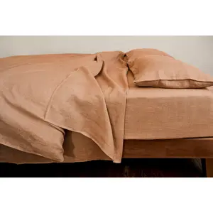 Sembla - Sembla Linen Flat Sheet (Queen) - Mesa