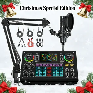 Ideanthro C200PRO-P15 Ultimate Streaming Kit with Dual-Mic Support & Live Voice Changing for Enhanced Audio Quality and Multi-Channel Streaming TikTokshopBlackFriday