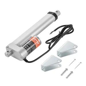 【Spotlight Day】VEVOR Linear Actuator 12V, 6 Inch High Speed 0.55"/s Linear Actuator, 220lbs/1000N Linear Motion Actuator with Mounting Bracket and IP54 Protection