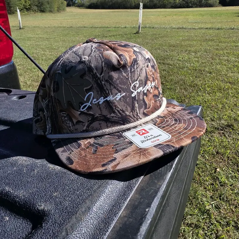 Men's Adjustable Christian Faith-Themed Polyester MossyOak Bottomland Camouflage Snapback Hat - Flat Bill, 256 Classic Look, Easy Adjust, Fashion & Sports Accessory, Christmas Gift for Him, Baseball Cap