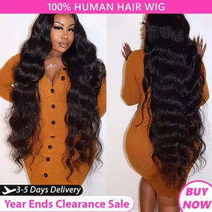 Gabrielle Hair Glueless Wigs Human Hair Pre Plucked Pre Cut For Beginners 5X5 HD Transparent Lace Closure Wigs 180 Density Body Wave Wig Springtok  #SummerVibes#tiktokshopspringglowup