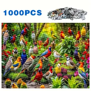 S&H 500/1000 Pieces Adult Puzzle, High Quality, Stress Relief Fun Family Game, Suitable for Birthdays, Christmas, Halloween, Best Gift, Deeply Loved by Puzzle Enthusiasts