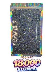 SS10 AB Glass Hotfix Rhinestones – Approx. 18,000 High Quality Stones for Bling Projects - Rhinestone Shirts | Crafty Guy Bling
