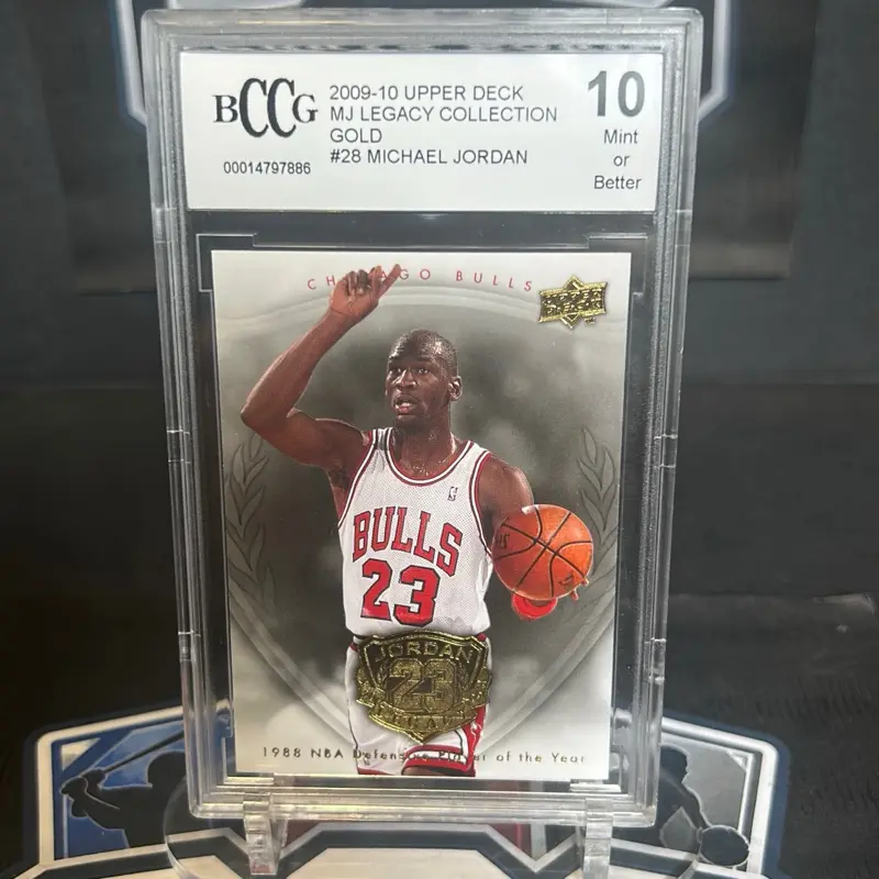 2009-10 Upper Deck MJ Legacy Collection Gold - Michael Jordan #28  Read Descript