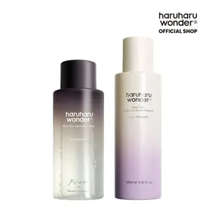 [HARUHARU WONDER Official Shop] - Black Rice Hyaluronic Toner + Probiotic Essence Bundle Set