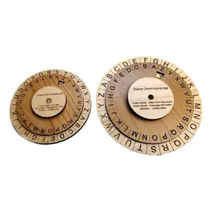 Diana Cryptosystem Cipher Wheel | US Army Special Forces - 2 Sizes