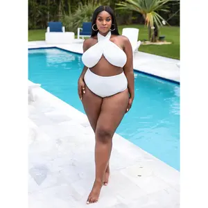 Island Babe Full Coverage Swim Bottom - White
