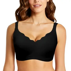 Wireless Bras Push Up Support Full Coverage Bralettes No Underwire Bra Comfortable Everyday Seamless Tshirt Bras Soft Womenswear