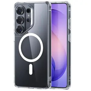 ESR Samsung Galaxy S26/S25 Ultra  Plus Case, Compatible with MagSafe, Military-Grade Protection, Yellowing Resistant, Classic Series, Magnetic Lock, Scratch-Resistant, Air Guard Corners