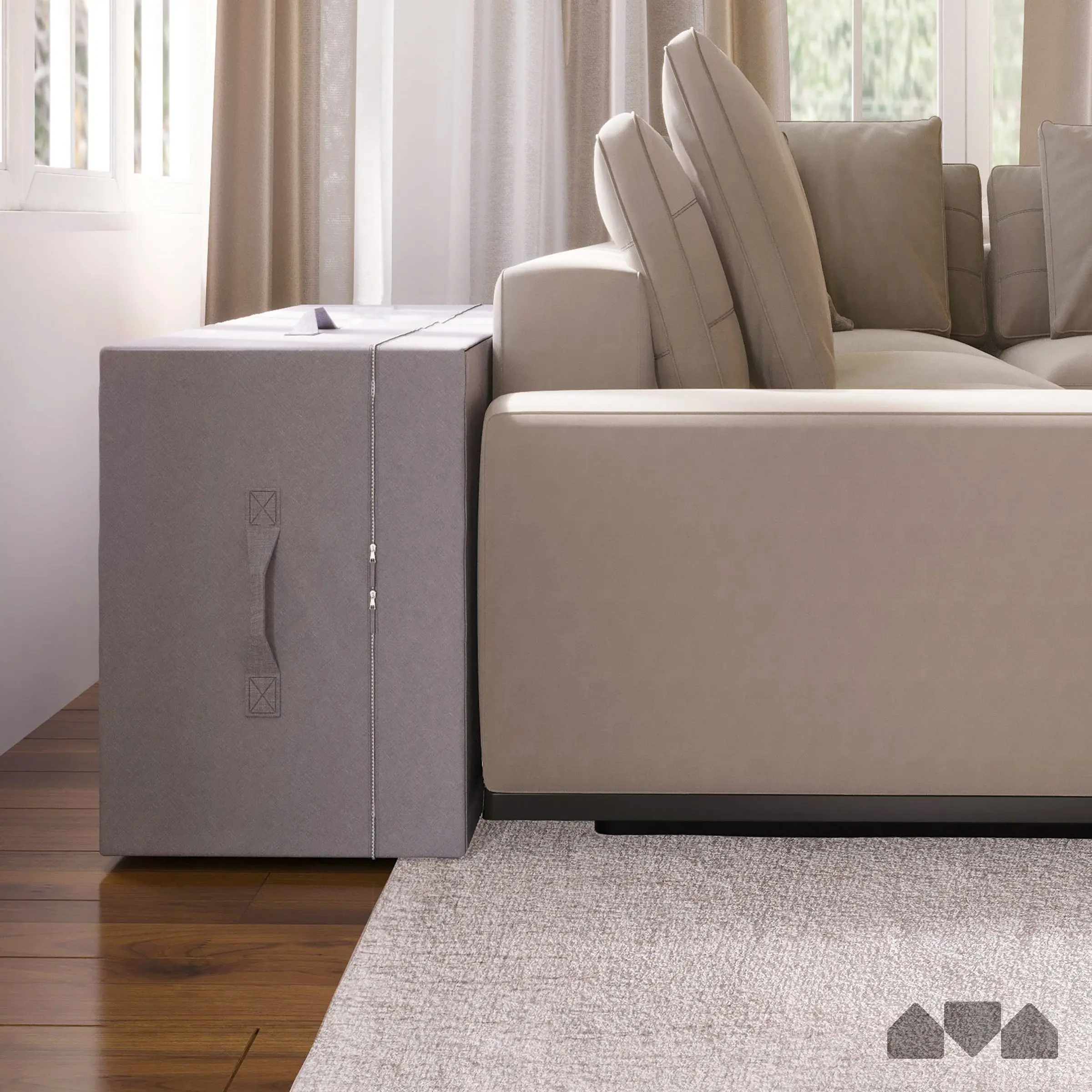 6 Inch Tri-fold Mattress Carry Case, Durable Mattress Cover That Resists Rips, Resist Rips
