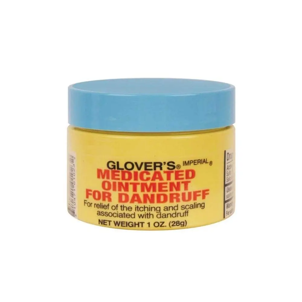 Glover's Medicated Ointment - Coconut Scent & Monoi Infused Dandruff Treatment, Hydrating Scalp Care & Hair Cream for Adults, 1 Oz, Glovers, Nourishing, Moisturizes, Conditioning, Ointments, Unisex, Tropical, 1Oz, Scalp Care Routine, Ultra-Restorative, Al