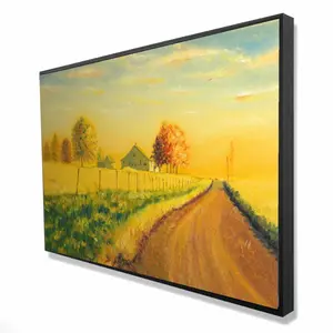 Begin Home Decor 2081-2436-LA191 24 x 36 in. In The Countryside - Rustic Landscapes Framed Canvas Art