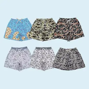 Adult man camouflage style summer swim trunks