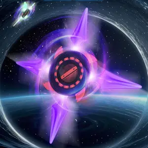 Flywheel Rotating Lightsaber Night Light for Kids 7-Color LED Lights Accents Light Up for Cosplay Christmas Dress Up Parties Birthday