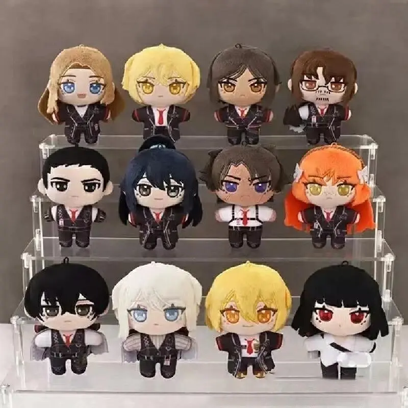 Limbus Company Cotton Plush Dolls - Ishmael, Dante, Faust, Don Quixote Palm-Sized Cartoon Peripherals, In-Stock Toys & Gifts for Anime Fans, J