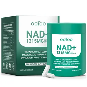 ooioo NAD+ 1315MG per Serving Activates Mitochondria Promotes Youthful Metabolism & Cellular-Level Anti-Aging Natural Vitamin Supplement
