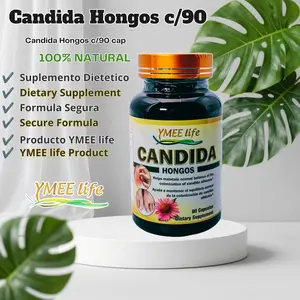 Natural Candida Fungi Dietary Supplement - 90 Capsules, Vitamins Supplement for Immune System Support, Probiotic Antimicrobial Function Enhancement