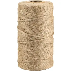 328 Feet Jute Twine,328 Feet Christmas Twine,Jute Twine,Best Arts Crafts Gift Twine Durable Packing String,