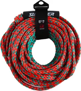 2-Section Tow Ropes for Tubing, 1-4 Rider 60FT Ropes for Towable Tubes