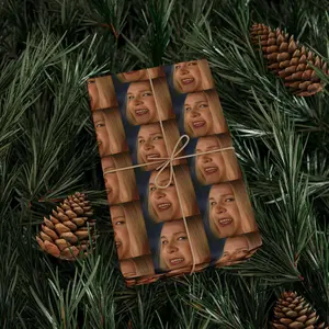 WhiteChicks Y2K Meme Funny Christmas Wrapping Paper, Funny Gift Wrap