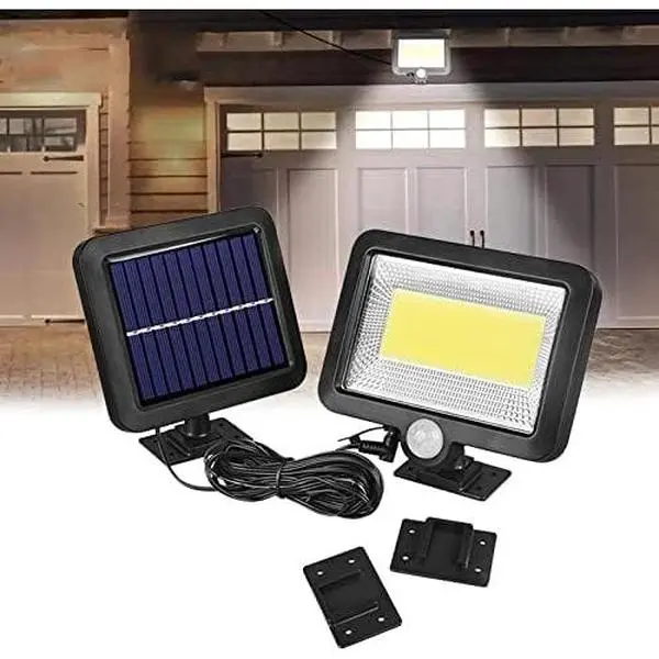 Outdoor Motion Sensor Wall Lights 100 LED Beads, IP65 Waterproof Dusk To Dawn Auto On/Off Deck-2533