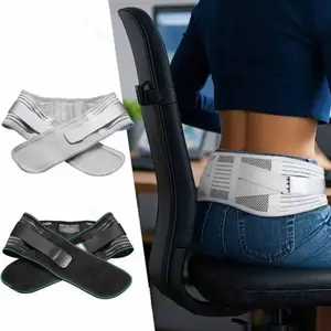 Adjustable Sacroiliac Si Joint Hip Belt, Back Support Strap for Men & Women, Breathable Comfort for Sitting, Ideal for Work & Daily Use, Adjustable Back Brace
