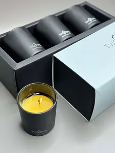 Set of 3 Mini Scented Candle Set  Pre- Composed