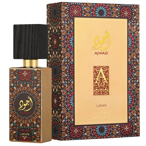 Lattafa Ajwad Eau De Parfum Spray for Unisex, 2.0 Ounce Perfume Fragrance perfume gift