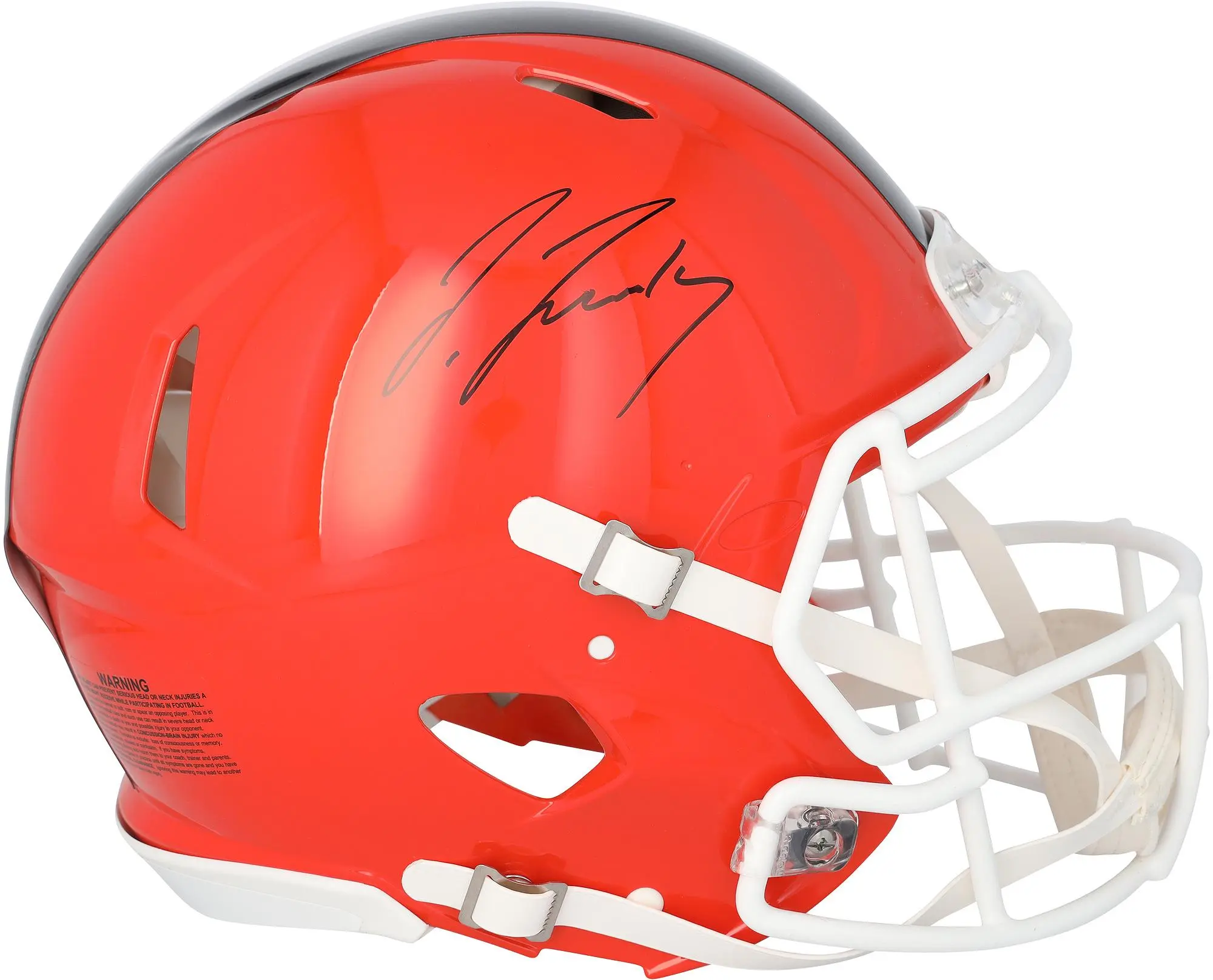 Jerry Jeudy Cleveland Browns Autographed Riddell Speed Authentic Helmet - Fanatics Authentic Certified
