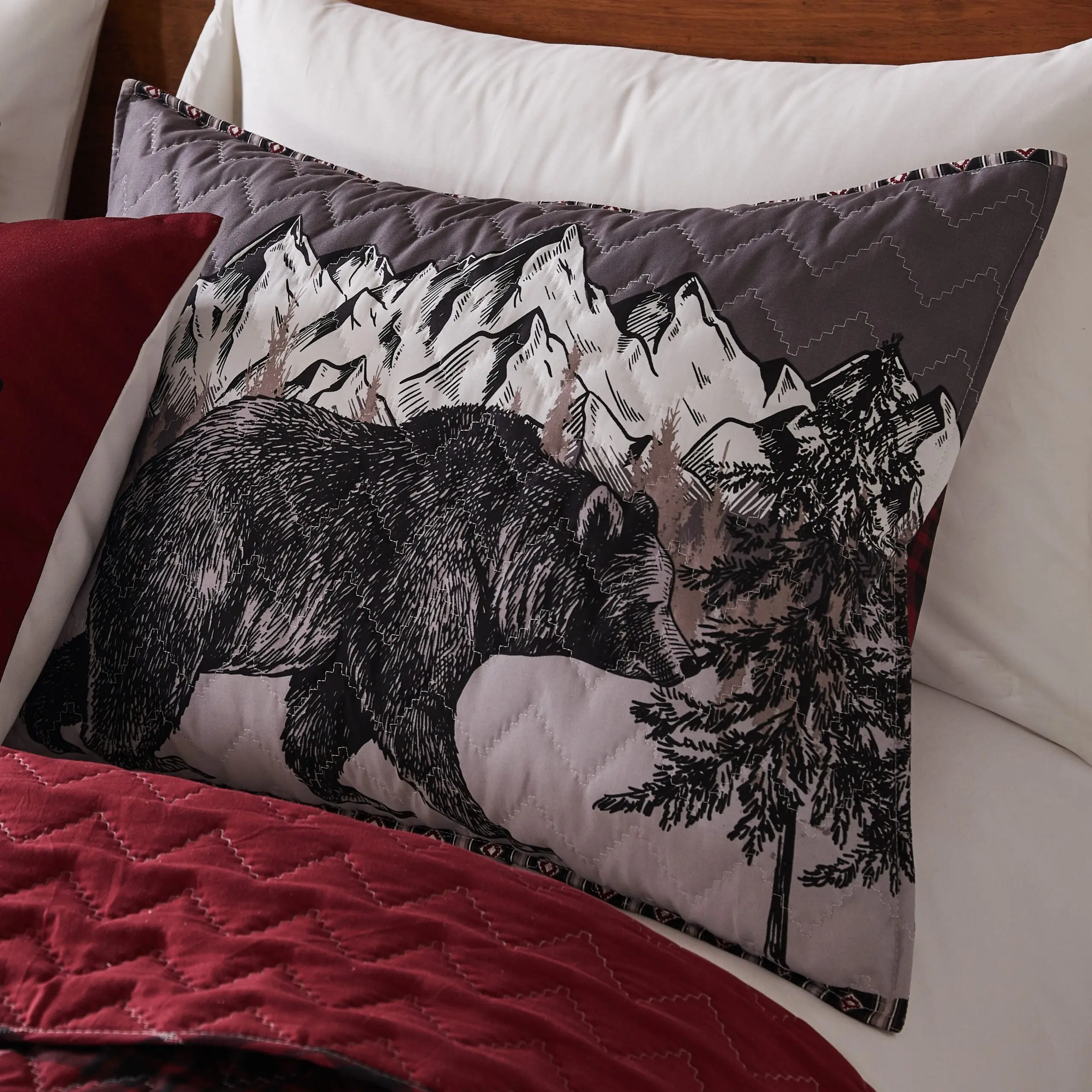 Greenland Home Timberline GL-2108BS Sham Standard