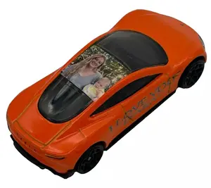 Personalized Engraved Hot Wheels Tesla Roadster with Name and Photo - Great Gift for Collectors and Enthusiasts diecast car