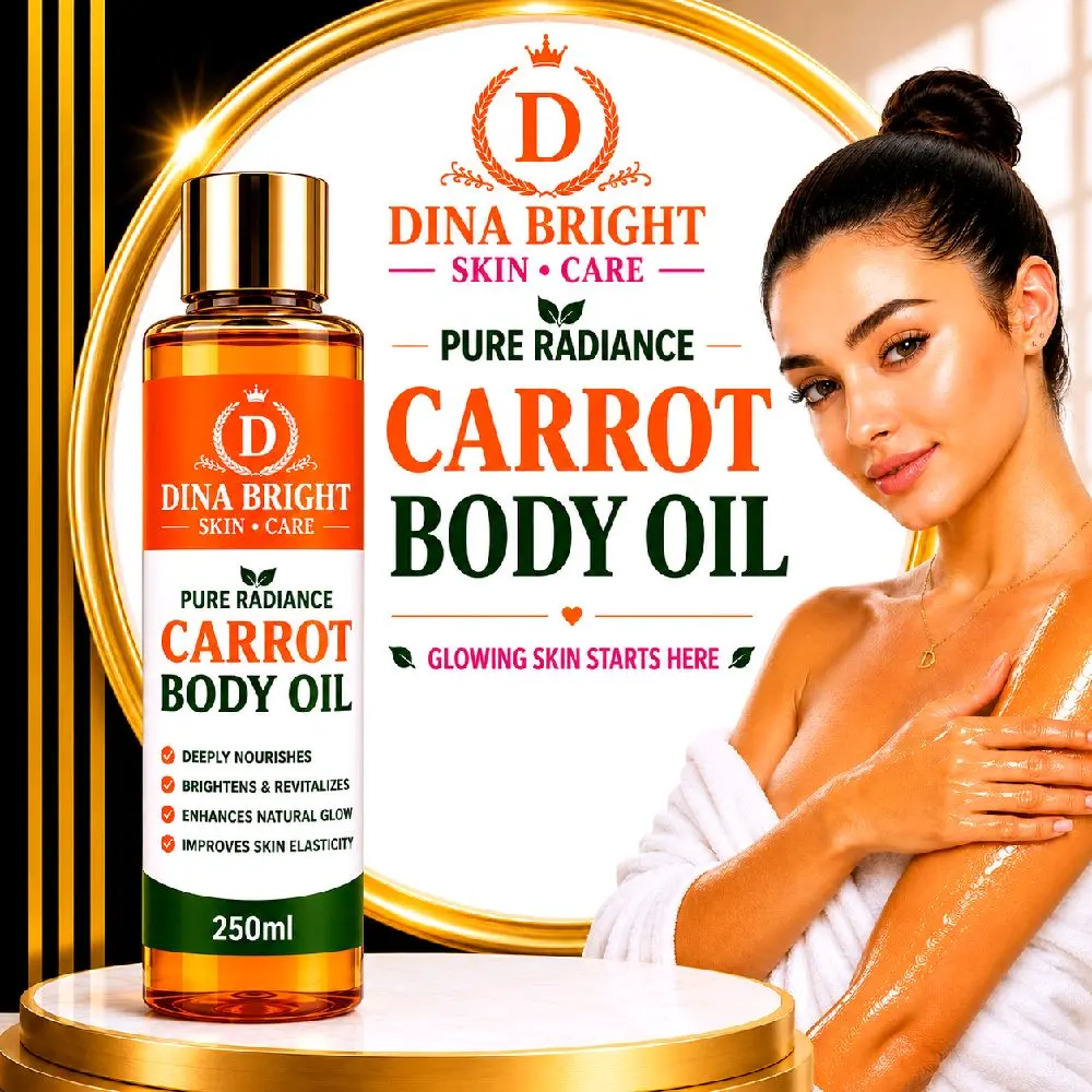 PURE RADIANCE CARROT BODY OIL.