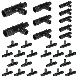 30 Pcs PEX A Expansion 3/4" x 1/2" x 1/2" PPSU Tee Wholesale