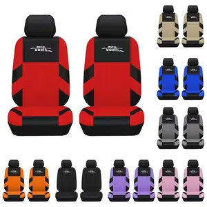 Breathable Car Seat Covers, Sponge Filled, Woven Fabric, Washable Bucket Seat Protector, Car Seat Protectors for Cars, Trucks, Suvs, Auto Accessories