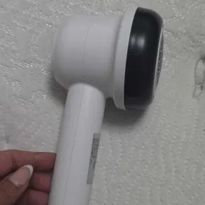 Rechargeable Fabric Shaver with 2 Replaceable Stainless Steel 6-Leaf Blades(1 Free Extra Included) | Lint Remover with 3-Speed Settings & LED Display - Efficient Sweater and Lint Shaver for Clothes, Removing Fuzz, Lint Balls, Pills, and Hairballs.