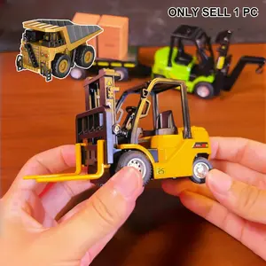 1:64 Remote Control Engineering Vehicle, Alloy Body with Lights and Sound, APP-Controlled, Christmas Gifts for Boys and Girls, Remote Control Dump Truck