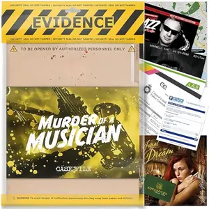 Detective Mystery Puzzle Game, Cold Case File Investigation, Detective Clues Evidence, Solve Crimes, Suitable for Individuals, Date Night, Party Groups, Tabletop Games