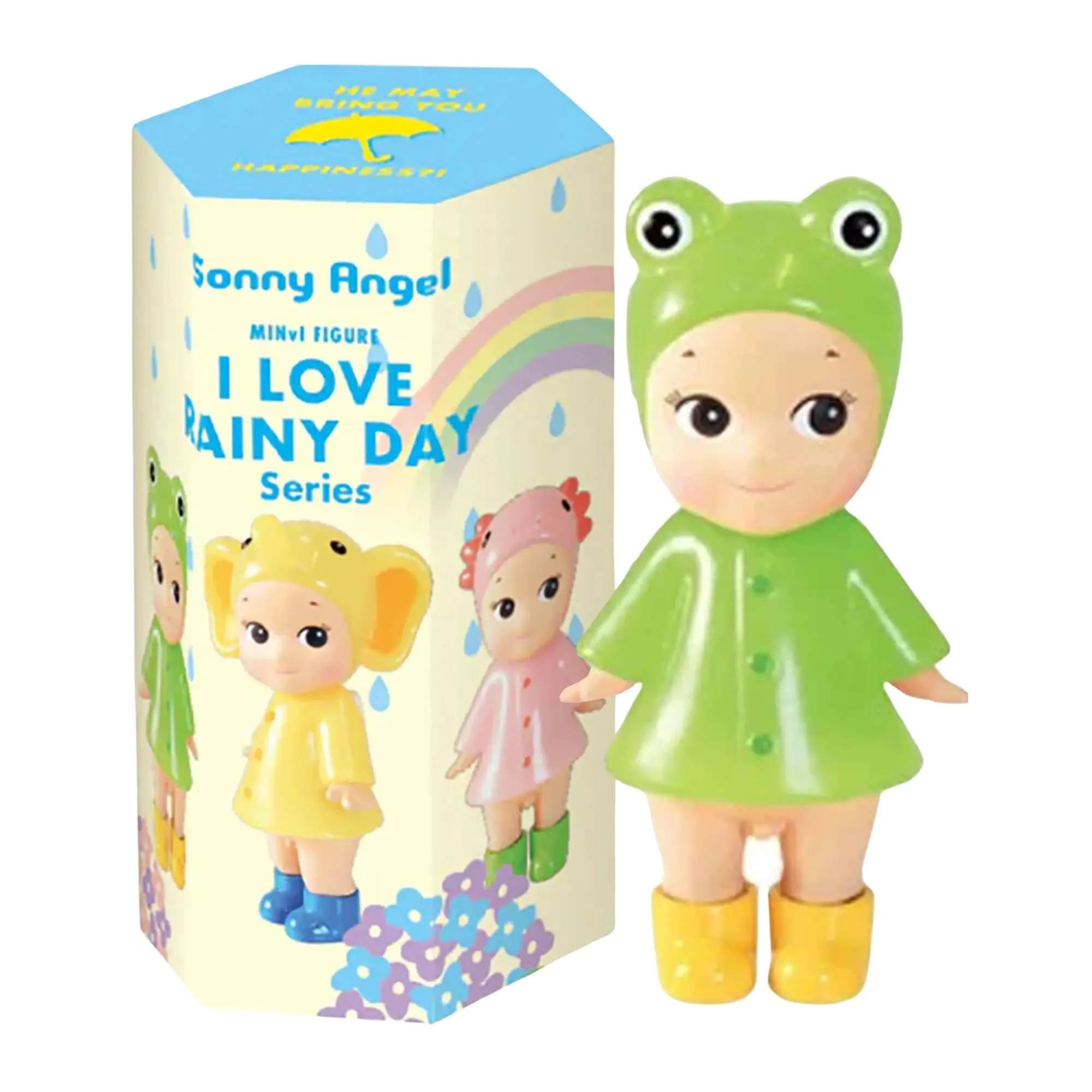 Sonny Angel Hanami Edition Sealed Blind Box - I Love Rainy Day Series Collectible Mini Figure - Halloween Gift