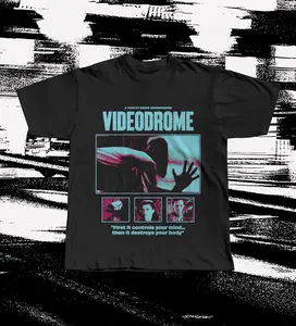 Videodrome Shirt, David Cronenberg 1983 Body Horror Tee, Cult Classic T Shirt