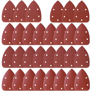 -  Detail Sander Sanding Pads, 30 count, 40/80/120/180/240 Grits, Palm Sander Sandpaper