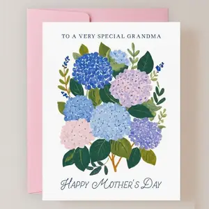 Grandma Mother's Day Card, To A Very Special Grandma, Greeting Card with Envelope