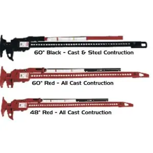 BILLET4X4 The HiLift Jack (60 inch Black) (Off-Road Recovery)