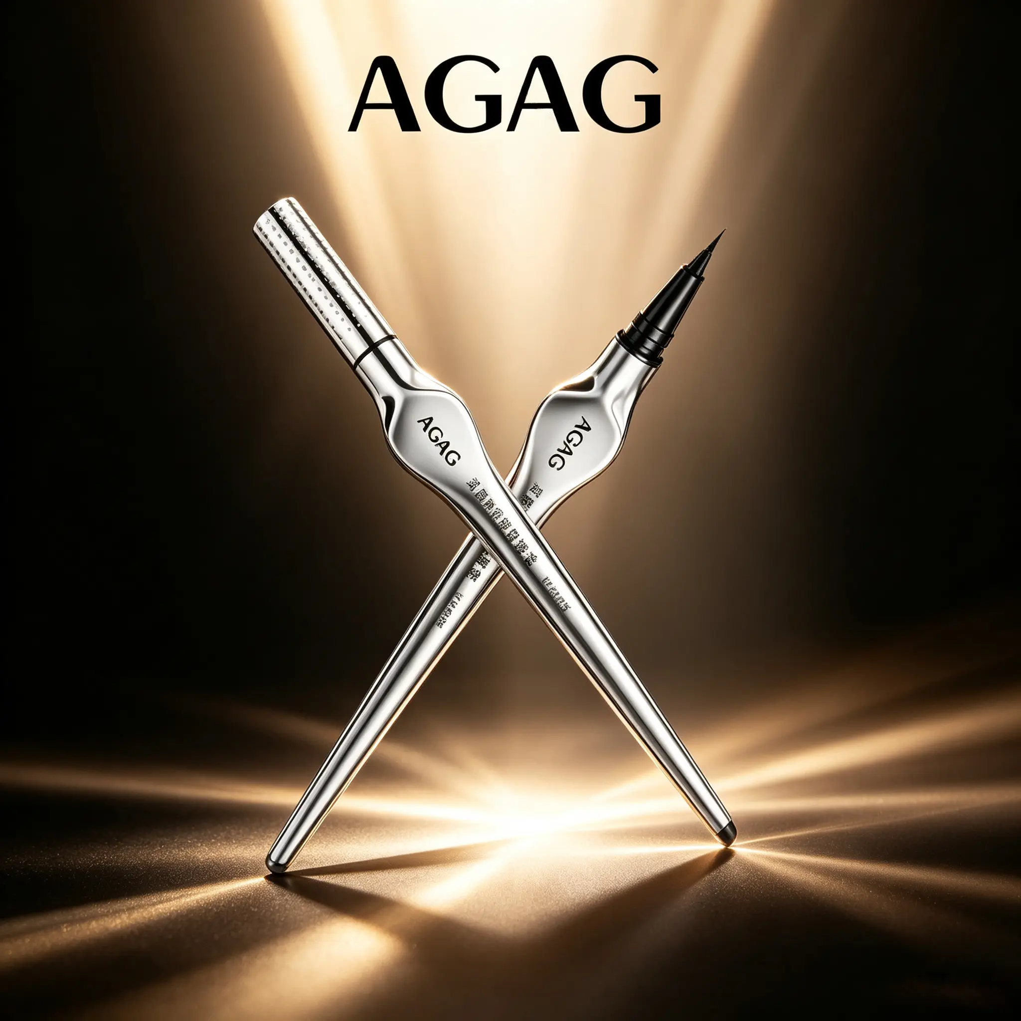 AGAG Matte Waterproof Eyeliner Pencil, Micro Fine Brush Tip & Quick Dry Technology, Effortless Smooth Glide, Ergonomic Handle Design, Smudge Resistant Formula, Perfect for Daily Makeup and Professional Looks