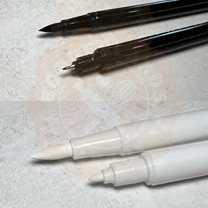 Black or White Chalkboard Dual Tipped Food Markers 2 pcs
