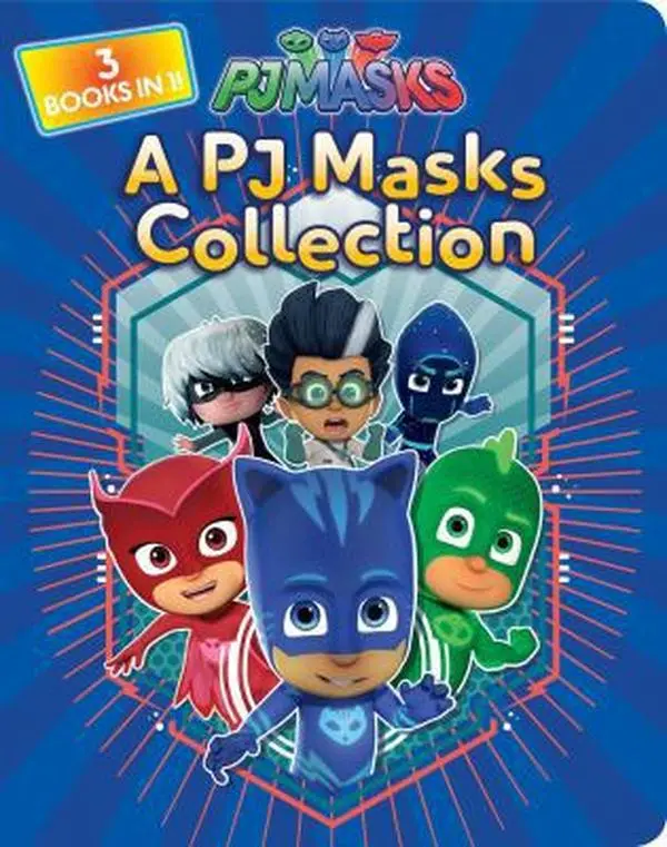 Used PJ Masks Heroic Night Saving Adventures Preschool Series Board Book, English Language Educational School Supply