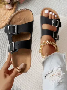 Women's Plaid Sandals Teneriffa, Multi-Color Options, Fashionable Strap, Soft Sole, Comfortable Casual Shoes, Perfect Gift for Her