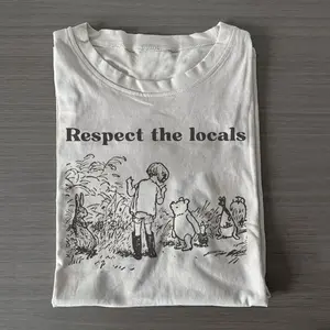 Comfort Colors Respect The Locals T-shirt, Travel Graphic Tee, Unisex Gift