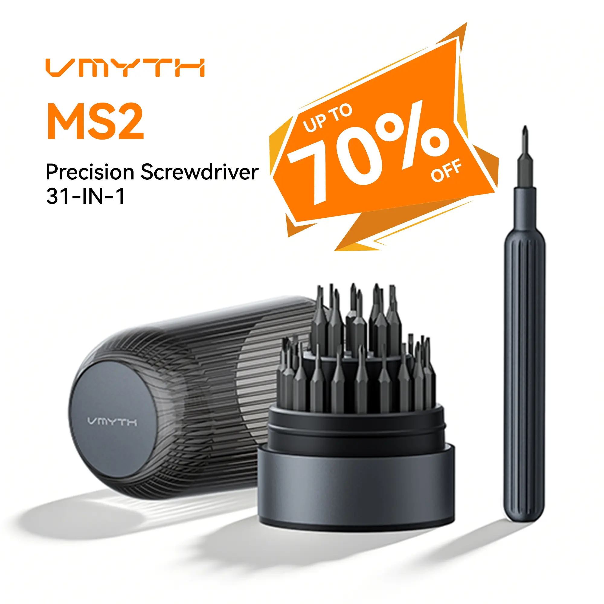 【DealsForYouDays】VMYTH 31 in 1 Mini Precision Screwdriver Set MS2 , Magnetic Small Tool Kit for Phone,Laptop,PS5, Switch,Glasses,Watch,screwdriver set SetHome Repair Tool Box SummerVibes, Multifunctional Screwdriver, Screwdriver Components